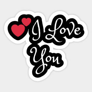 I Love you Sticker